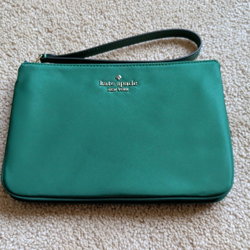 Kate Spade Emerald Wristlet Clutch